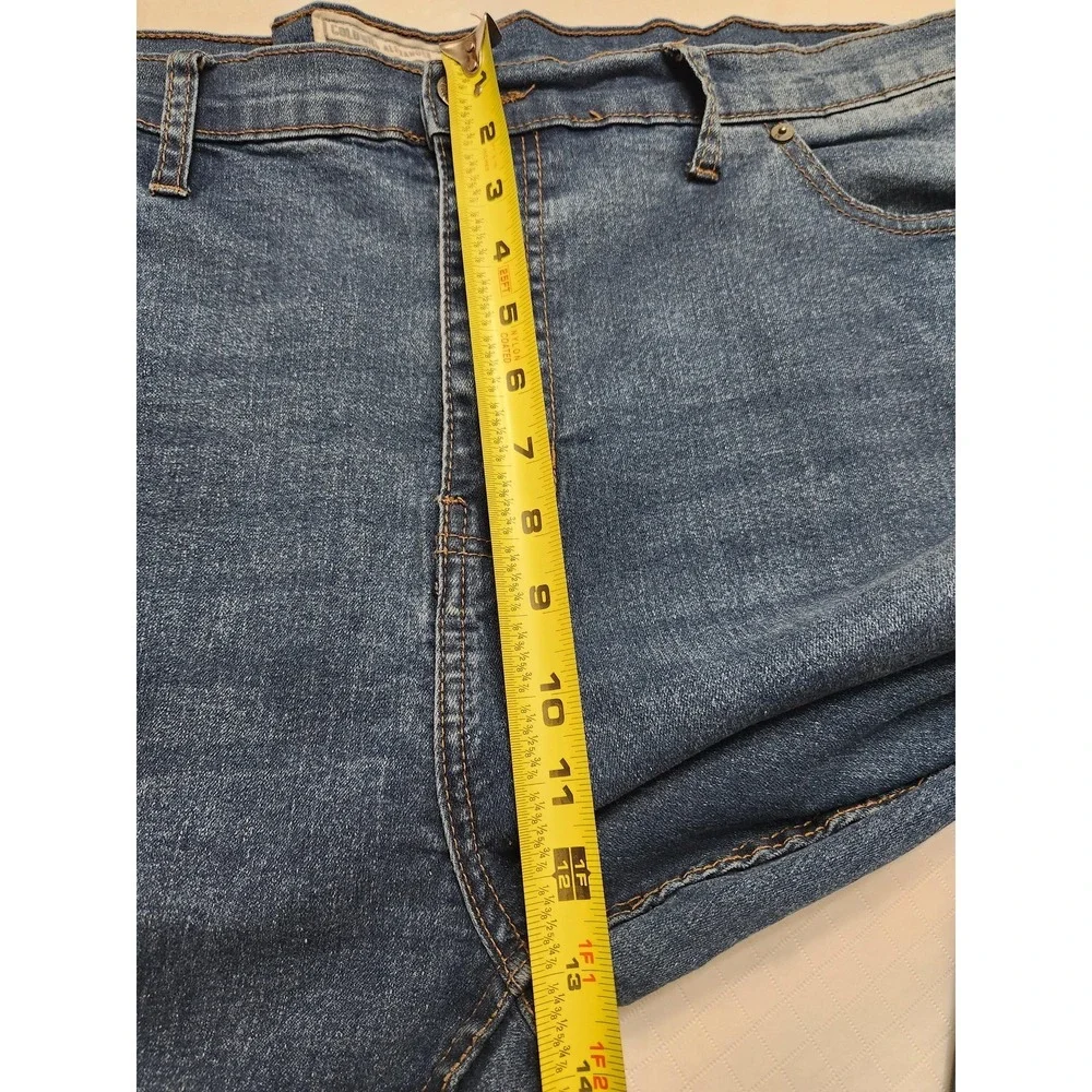 Colours by Alexander Julian Jeans‎ Mens 44x33 Blue Stretch Denim Straight Leg